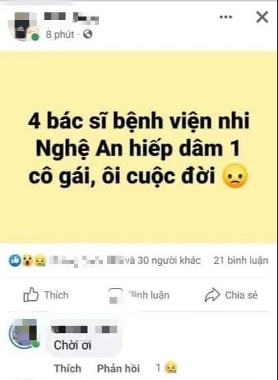 Bác sĩ sản nhi ở Nghệ An lộ clip nóng hiếp dâm phụ nữ 18+
